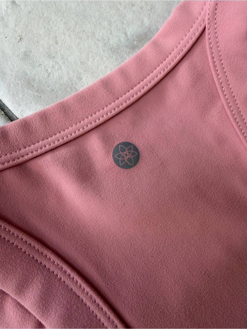 Harmony & Balance Pink Longline Sports Bra – Size Small - Picture 4 of 5